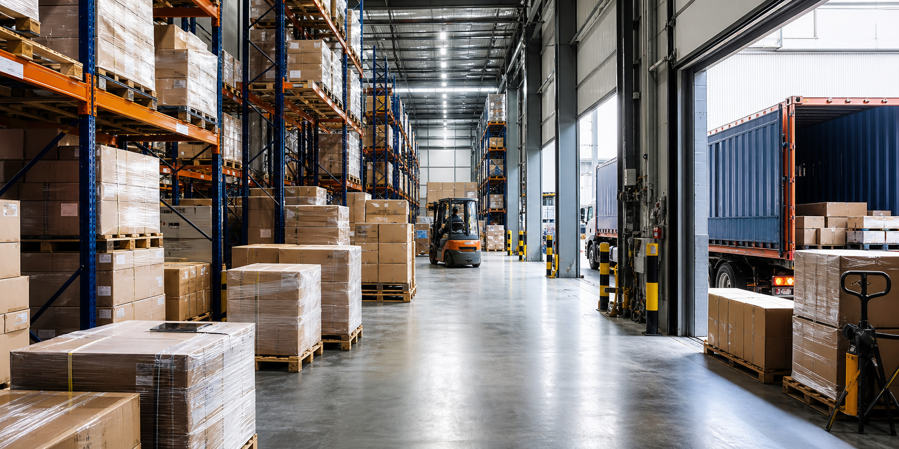 Warehouse and European distribution